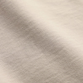 Organic Sueded Jersey Half Zip in Pearl | James Perse Los Angeles