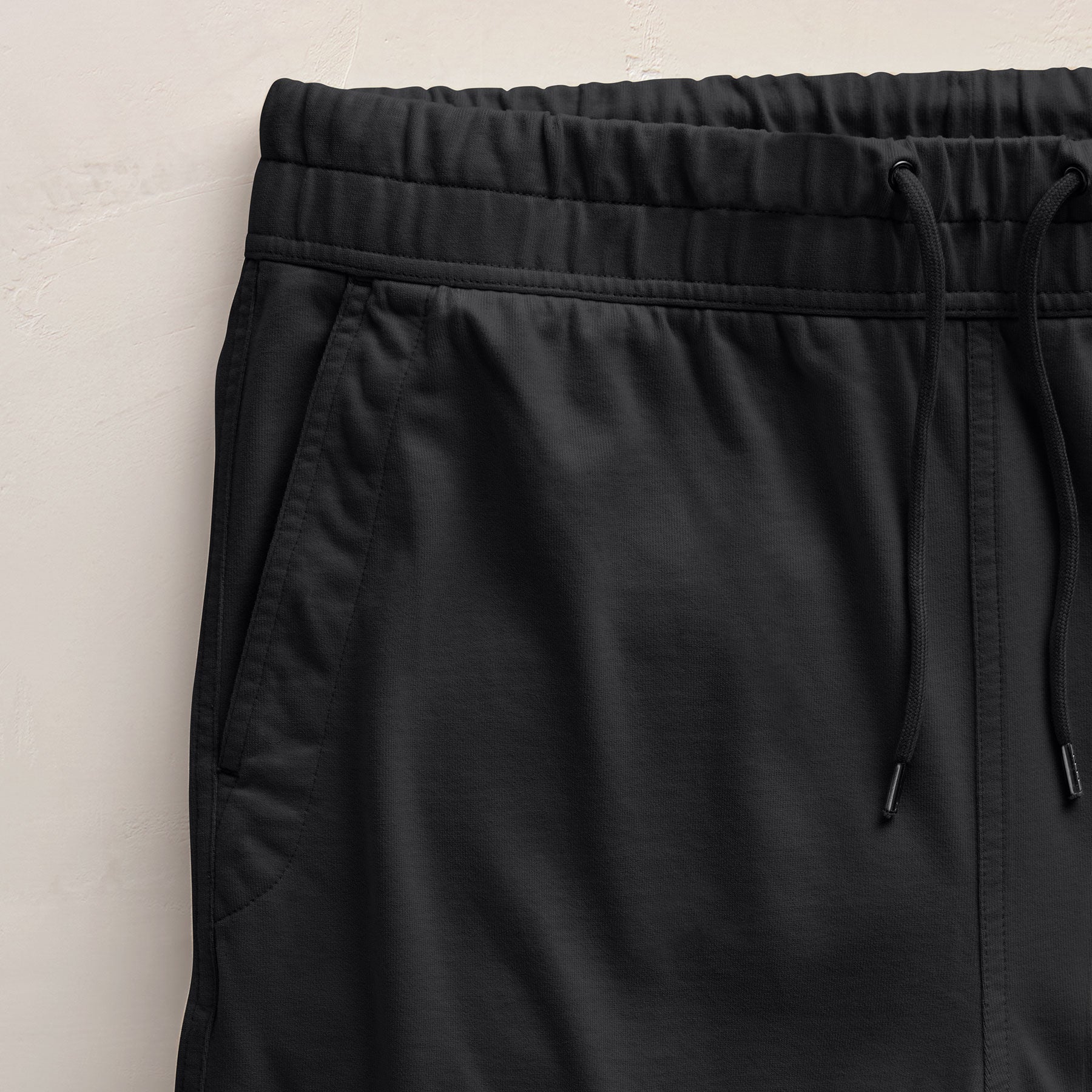 Heavy Organic Sueded Jersey Sweat Short in Magma | James Perse Los Angeles FLAT