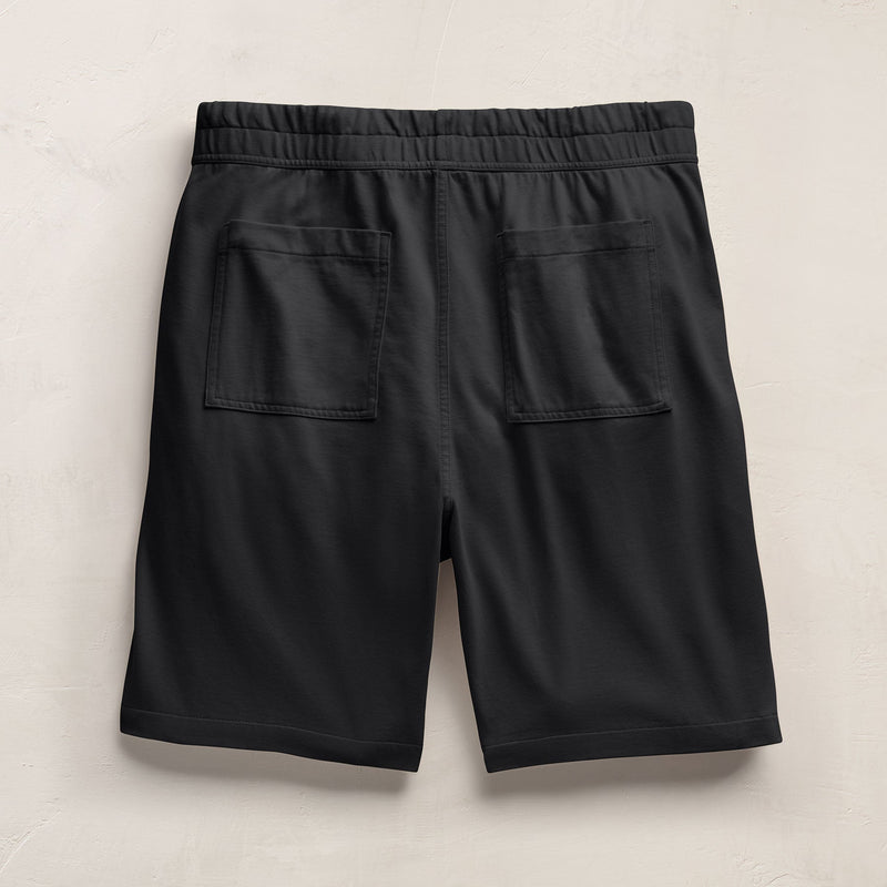 Heavy Organic Sueded Jersey Sweat Short in Magma | James Perse Los Angeles FLAT