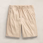 Heavy Organic Sueded Jersey Sweat Short in Stone | James Perse Los Angeles