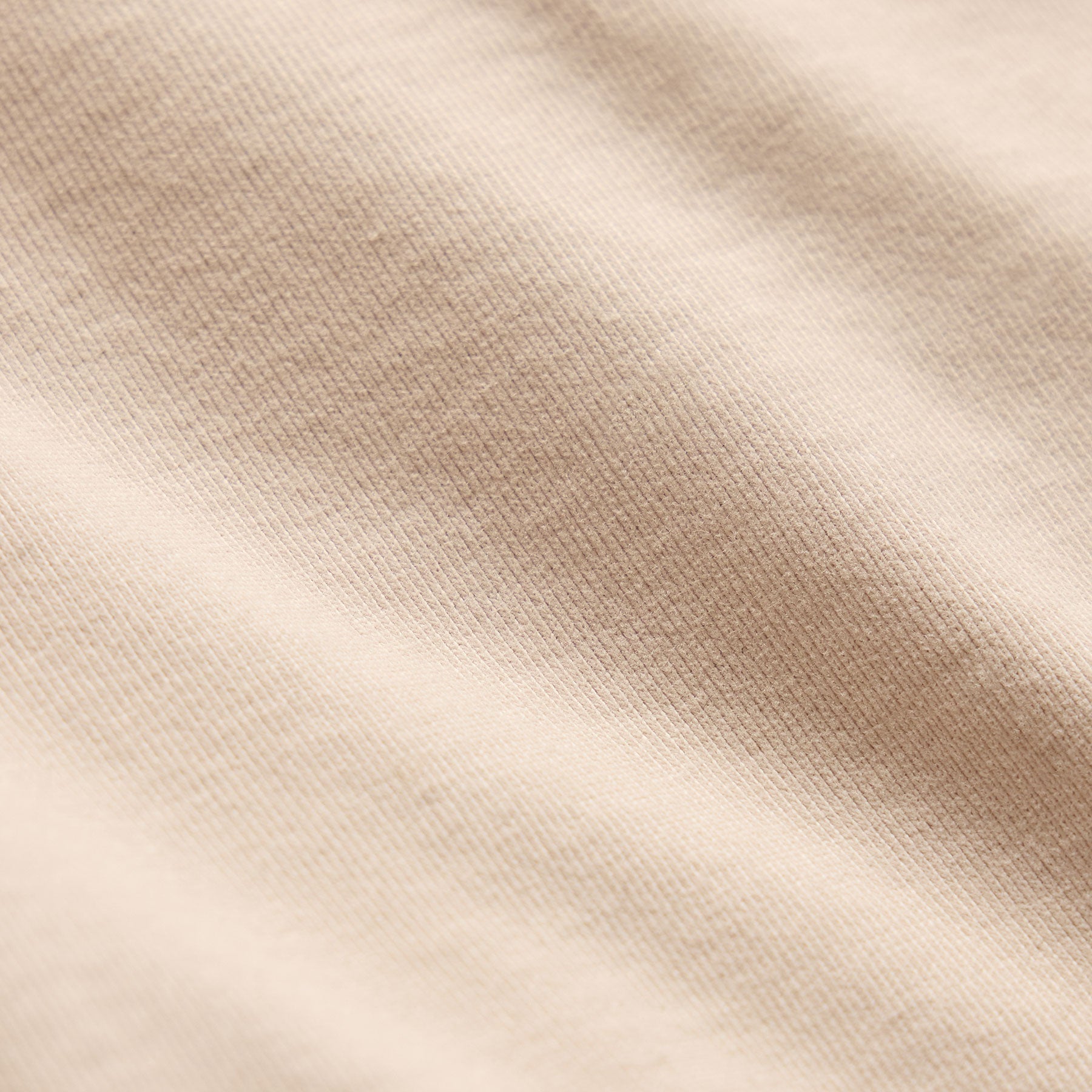 Heavy Organic Sueded Jersey Sweat Short in Stone | James Perse Los Angeles FLAT