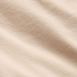 Heavy Organic Sueded Jersey Sweat Short in Stone | James Perse Los Angeles FLAT