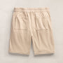 Heavy Organic Sueded Jersey Sweat Short in Stone | James Perse Los Angeles