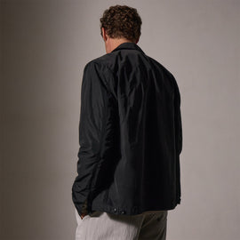 Nylon Coach Jacket in Black | James Perse Los Angeles
