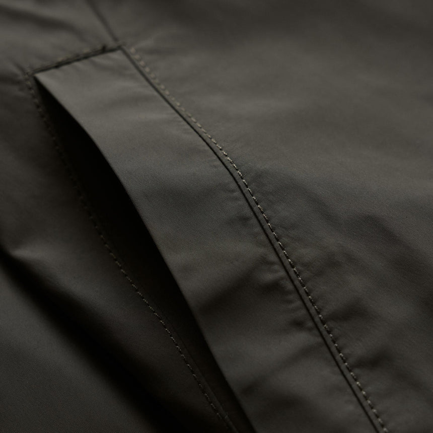 Recycled Twill Coach Jacket in Dark Olive | James Perse Los Angeles