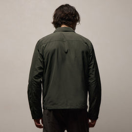 Recycled Twill Coach Jacket in Dark Olive | James Perse Los Angeles