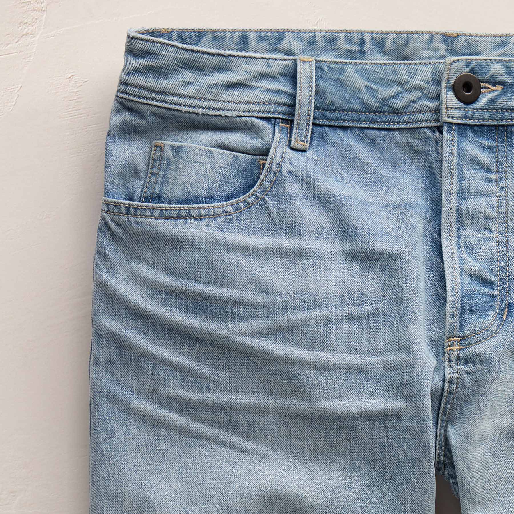 Classic Selvedge Denim Pant - California Sunfade | James Perse Los Classic Selvedge Denim Pant - California Sunfade | James Perse Los