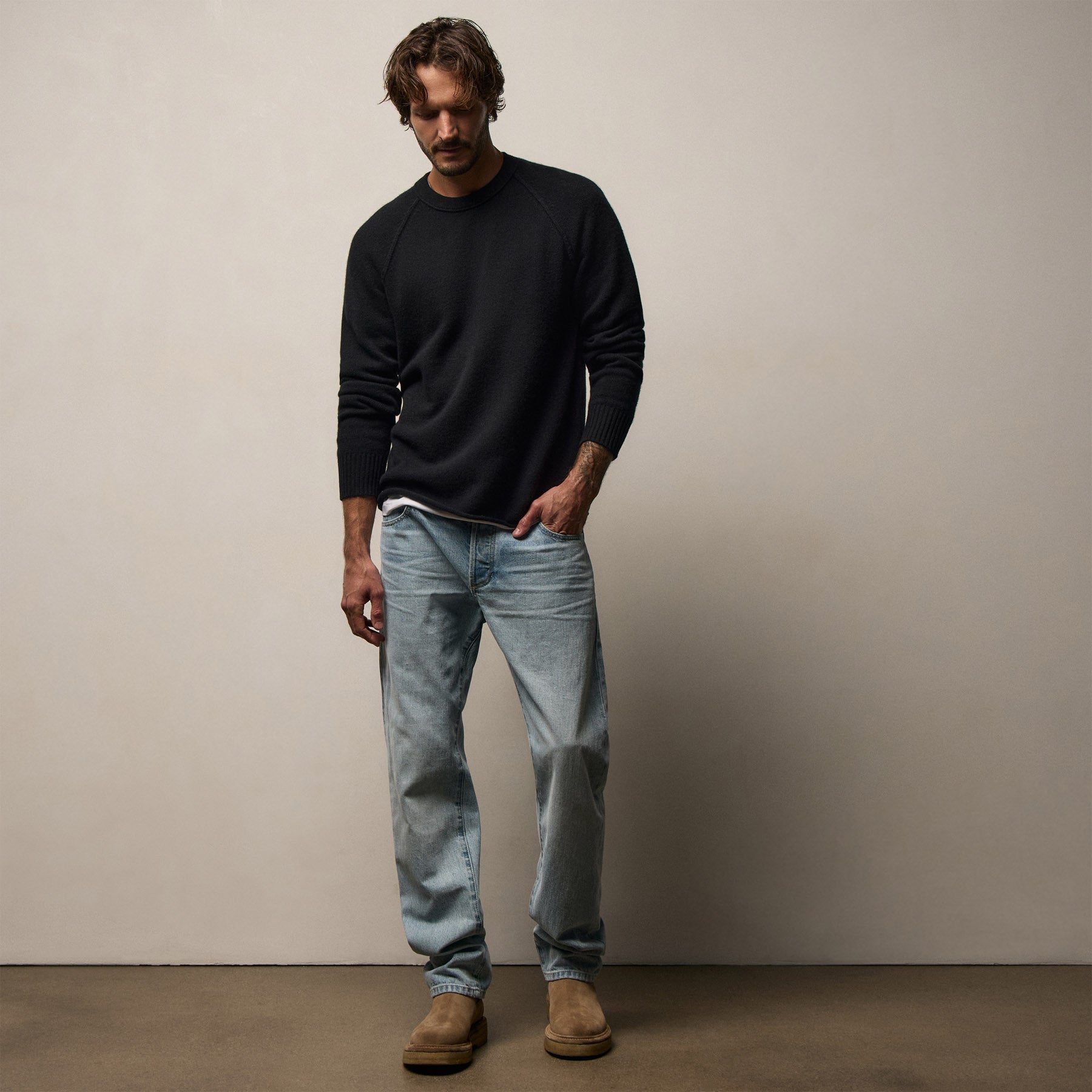 Classic Selvedge Denim Pant In California Sunfade | James Perse