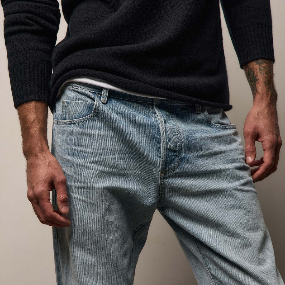 Denim Classic Fit in California Sunfade | James Perse Los Angeles