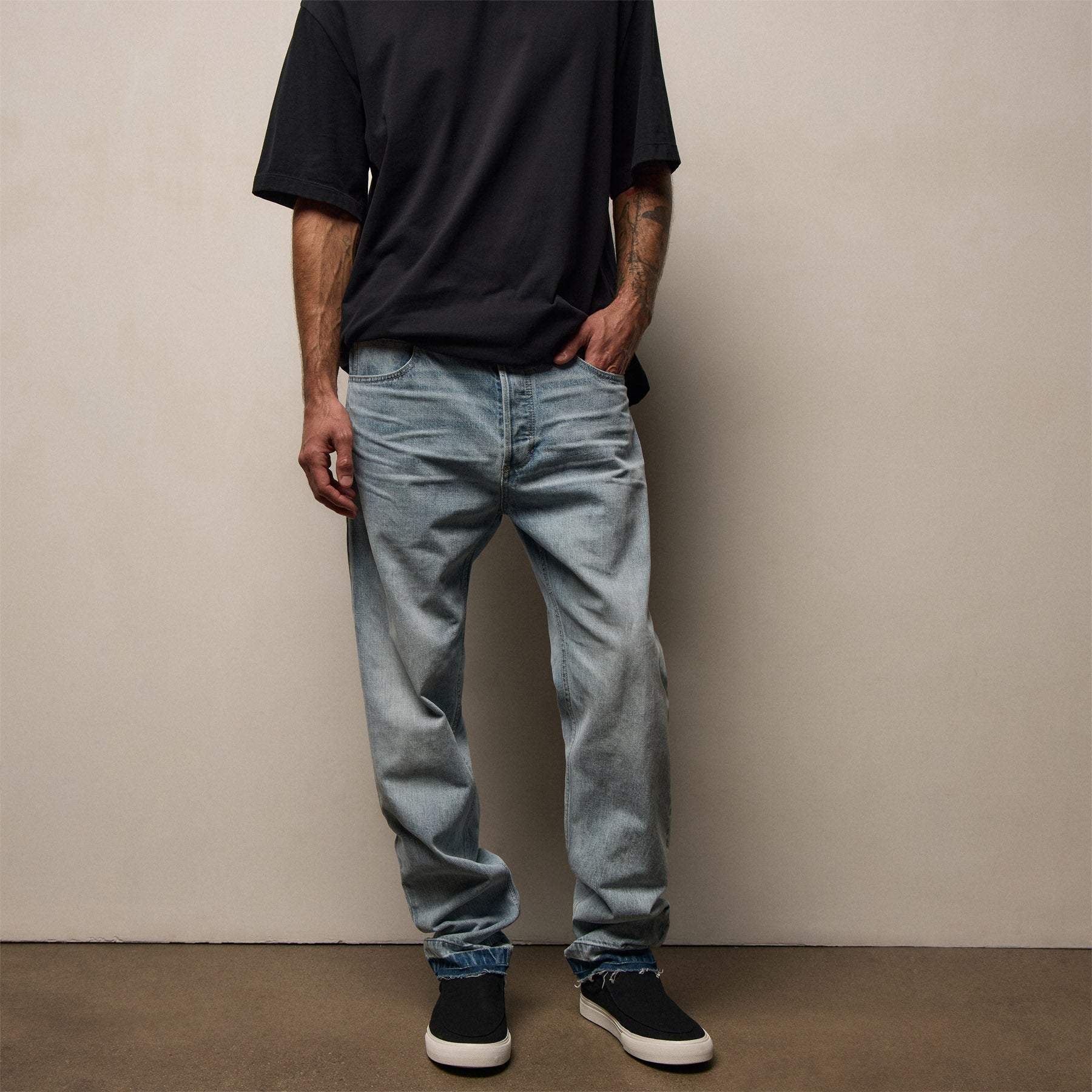 Skater Selvedge Denim Pant - California Sunfade | James Perse Los