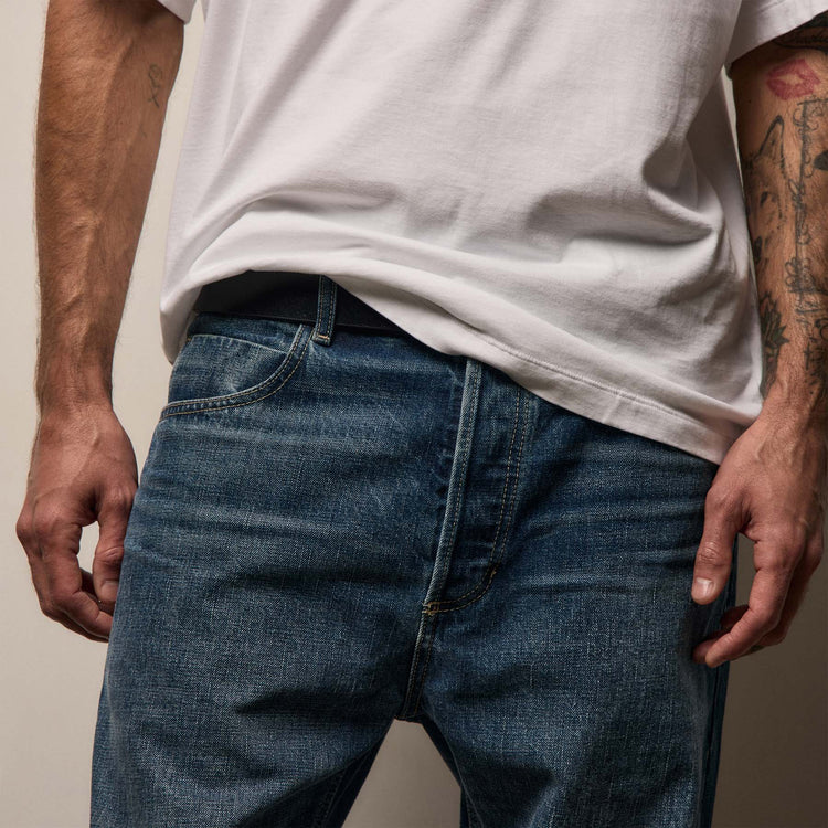 Denim Skater Fit in Blue Pacific | James Perse Los Angeles