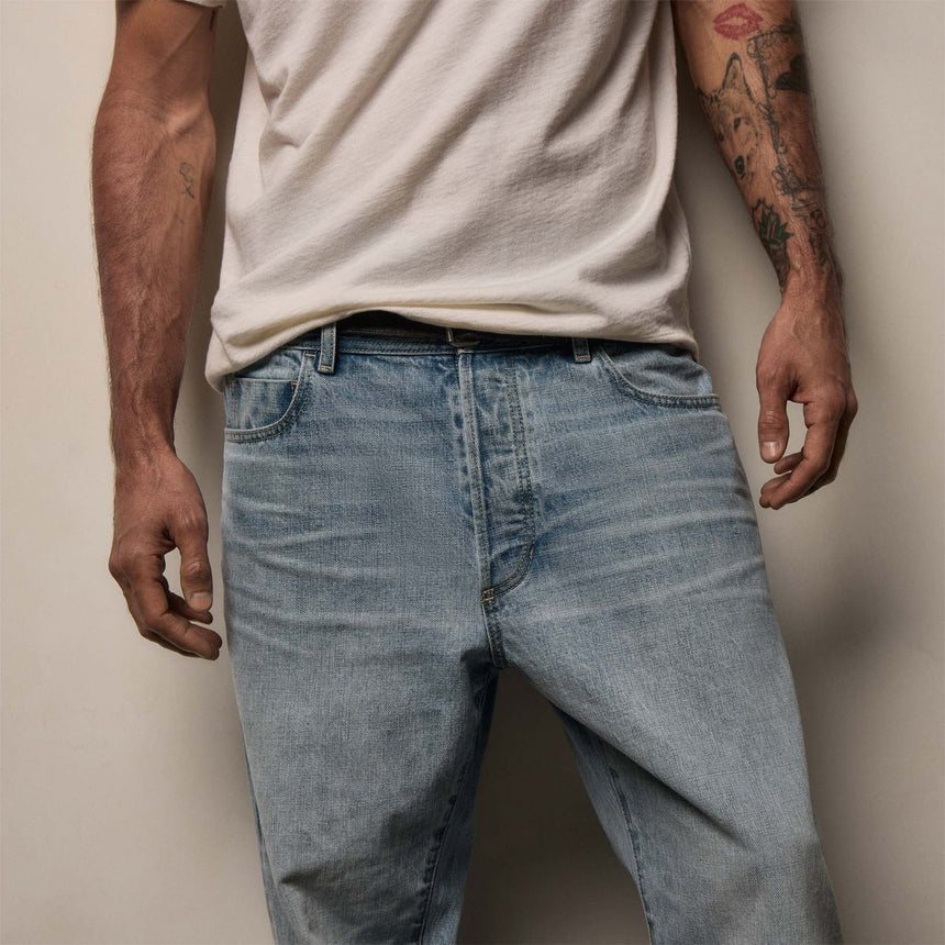 Denim Wide Leg Fit in California Sunfade | James Perse Los Angeles