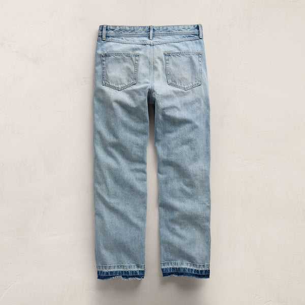 Denim Wide Leg Fit in California Sunfade | James Perse Los Angeles