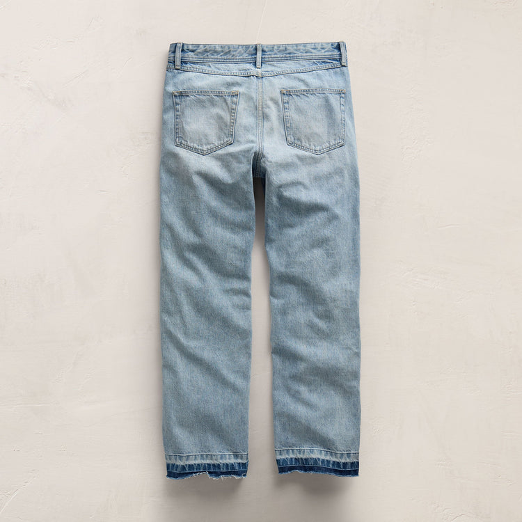 Denim Wide Leg Fit in California Sunfade | James Perse Los Angeles