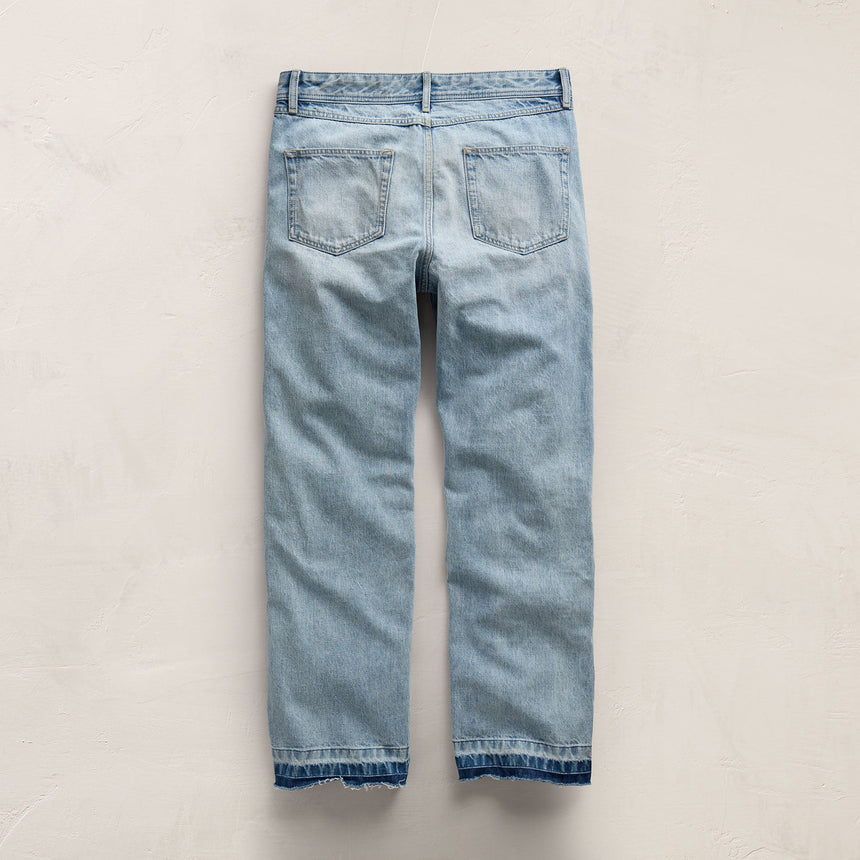 Denim Wide Leg Fit in California Sunfade | James Perse Los Angeles