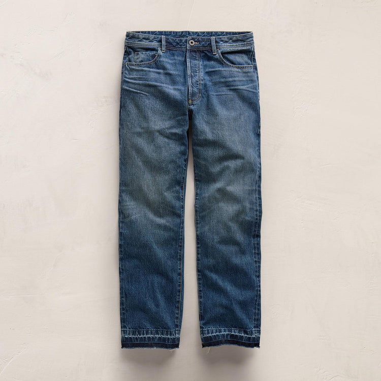 Denim Wide Leg Fit in Blue Pacific | James Perse Los Angeles