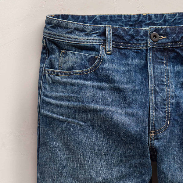 Denim Wide Leg Fit in Blue Pacific | James Perse Los Angeles