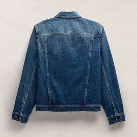 Denim Jean Jacket in Medium Wash | James Perse Los Angeles FLAT