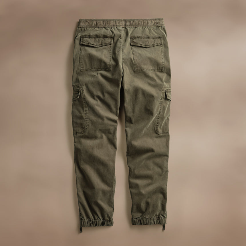 Multi Pocket Flight Pant in Army Green Pigment | James Perse Los Angeles