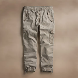 Multi Pocket Flight Pant  in Light Tan Pigment | James Perse Los Angeles