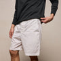 Stretch Poplin Drawstring Short in White | James Perse Los Angeles