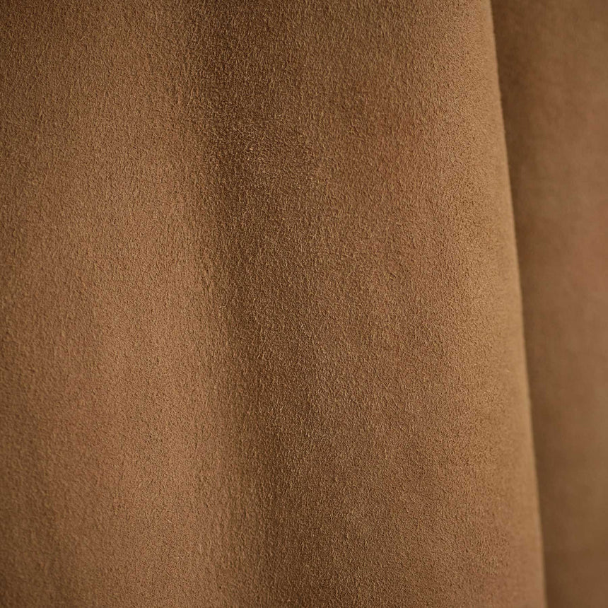 Shearling Car Coat in Caramel | James Perse Los Angeles