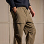 Heavy Sueded Knit Utility Pant in Army Green | James Perse Los Angeles