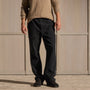 Heavy Sueded Knit Utility Pant in Black | James Perse Los Angeles