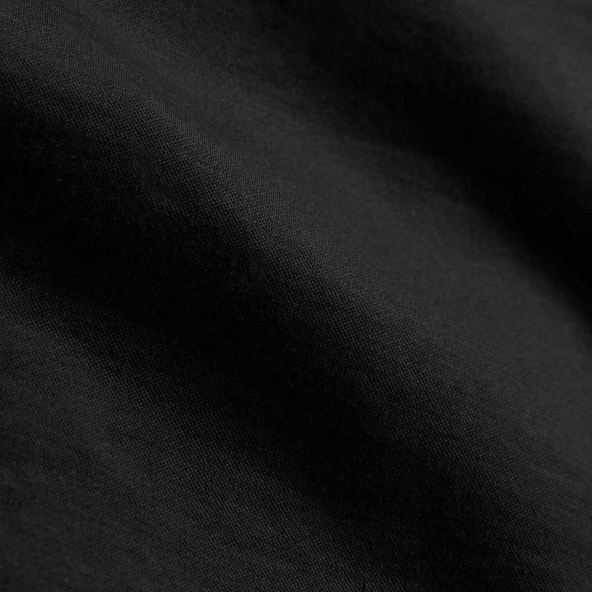 Fine French Terry Raglan Crew in Black | James Perse Los Angeles