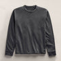 Fine French Terry Sweatshirt In Heather Charcoal | James Perse Los Angeles