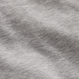 Fine French Terry Sweatshirt in Heather Grey | James Perse Los Angeles FLAT
