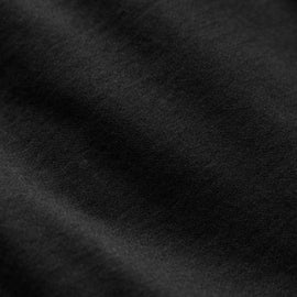 Fine French Terry Short in Black | James Perse Los Angeles FLAT