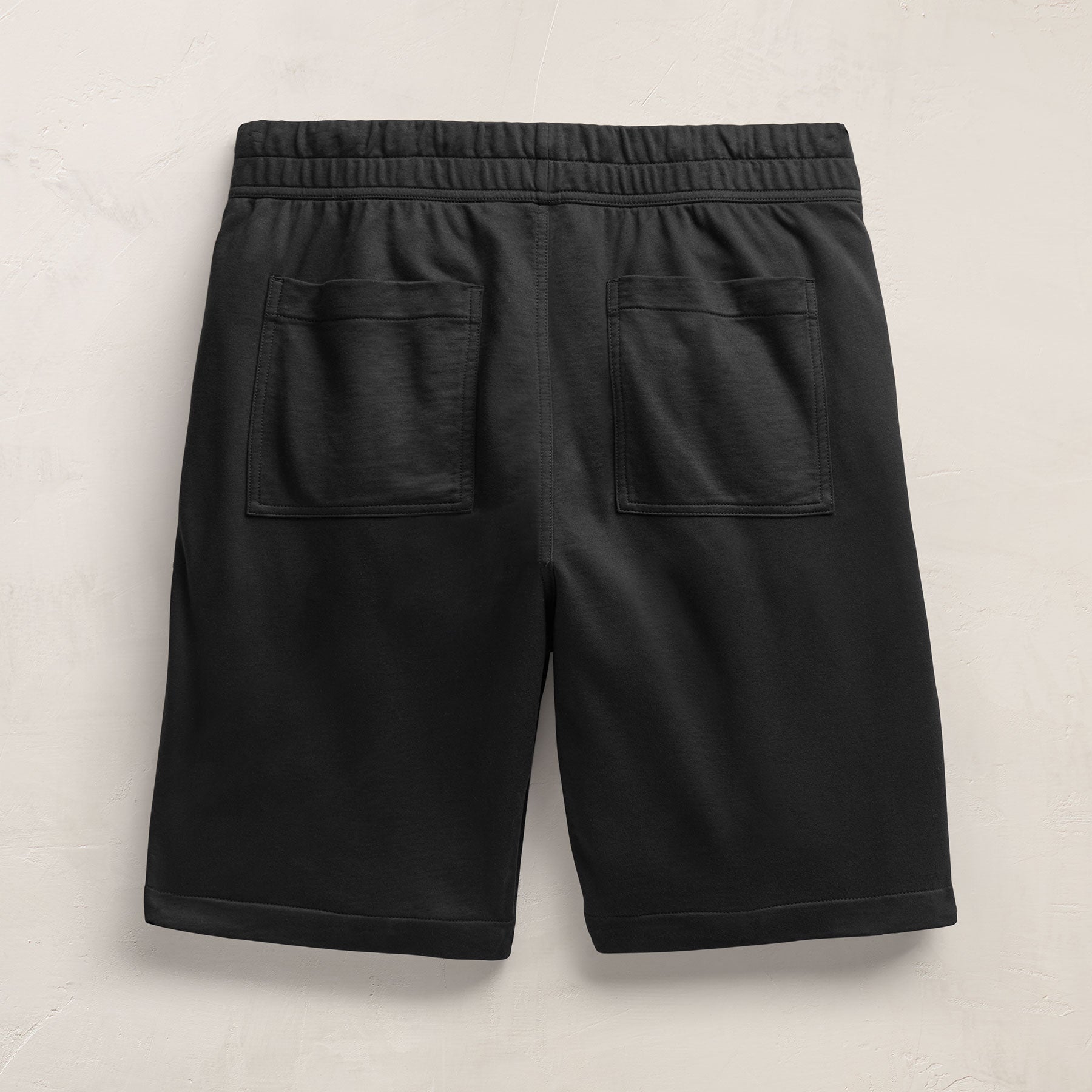 Fine French Terry Half Zip - Black | James Perse Los Angeles