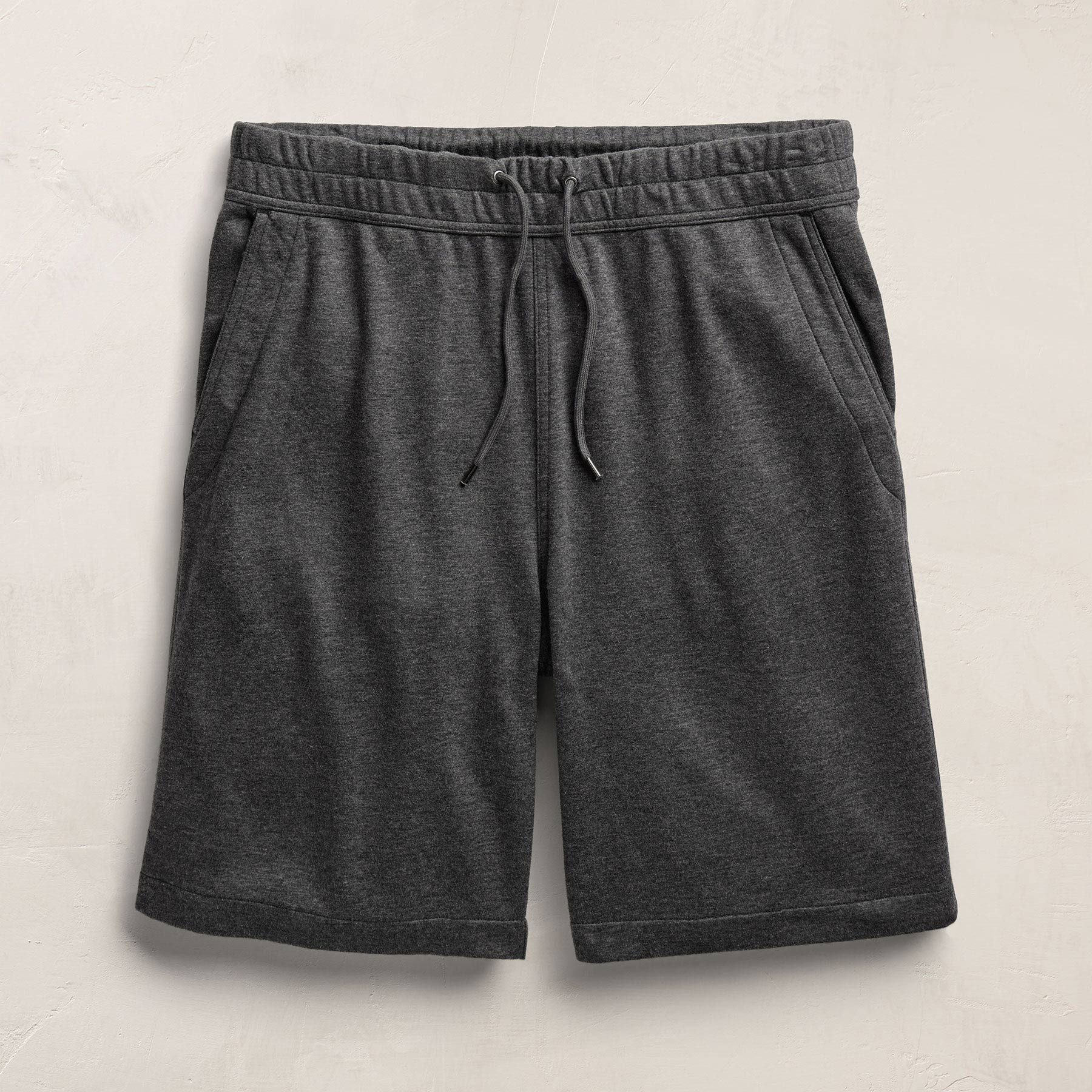 Oversized Pleated Shorts In Black | James Perse Los Angeles