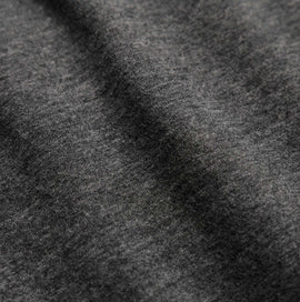 Fine French Terry Short in Heather Charcoal | James Perse Los Angeles