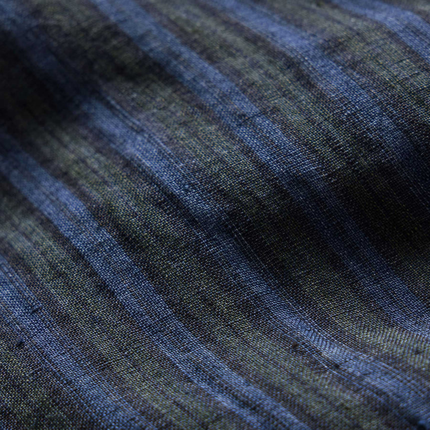 Washed Stripe Linen Relaxed Pant in Blue Stripe | James Perse Los Angeles