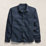 Washed Stripe Linen Shirt in Blue Stripe | James Perse Los Angeles