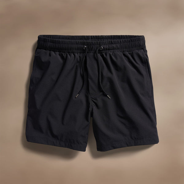 Ripstop Boardshort in Black | James Perse Los Angeles