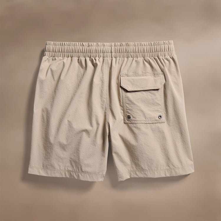 Ripstop Boardshort in Grout | James Perse Los Angeles