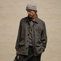 Sf Mlskin Button Frt Uti Jkt in Dusty Brown | James Perse Los Angeles