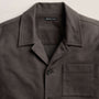 Sf Mlskin Button Frt Uti Jkt in Dusty Brown | James Perse Los Angeles