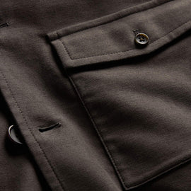 Sf Mlskin Button Frt Uti Jkt in Dusty Brown | James Perse Los Angeles