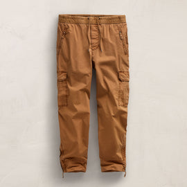 Parachute Poplin Cargo in Whiskey Pigment  | James Perse Los Angeles