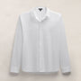 Supima Poplin Shirt in White | James Perse Los Angeles
