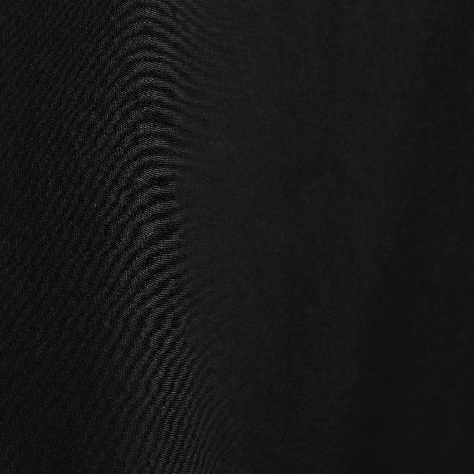 Poplin Collarless Shirt in Black | James Perse Los Angeles FLAT