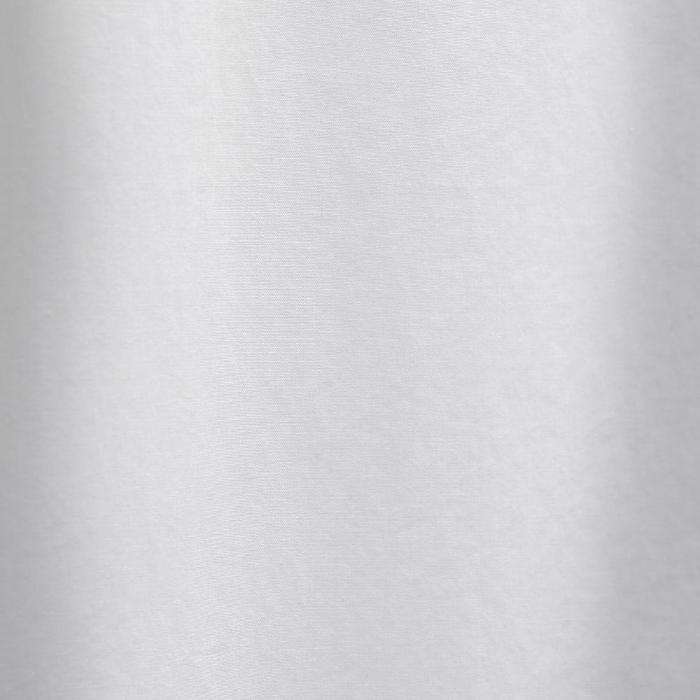 Poplin Collarless Shirt in White | James Perse Los Angeles FLAT