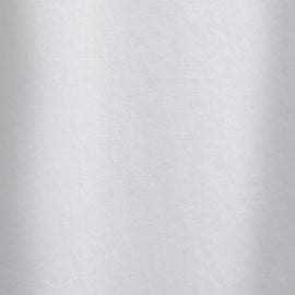Poplin Collarless Shirt in White | James Perse Los Angeles FLAT