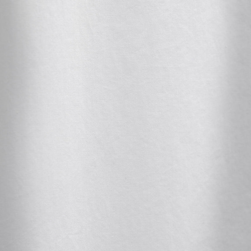 Poplin Collarless Shirt in White | James Perse Los Angeles FLAT