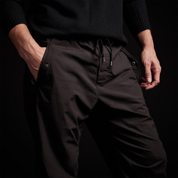 Parachute Flight Pant in Black | James Perse Los Angeles