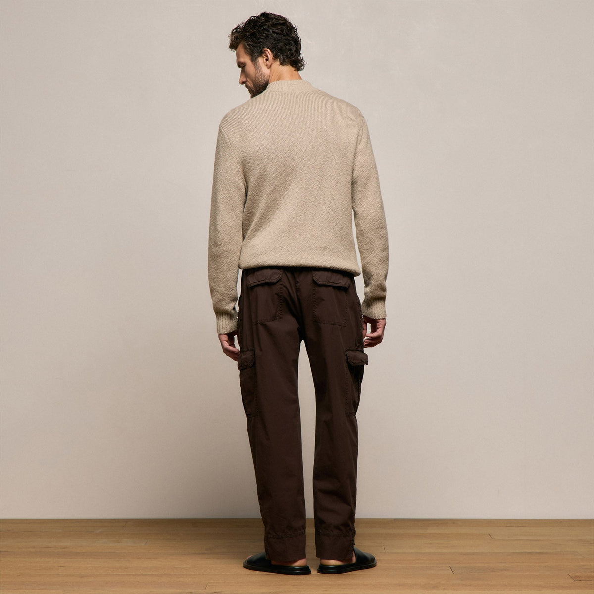 Parachute Poplin Cargo - Bark Pigment